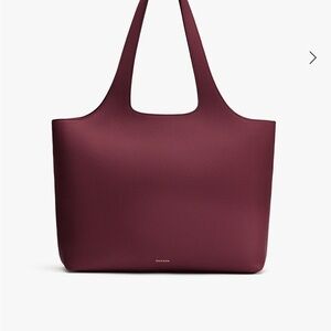 Cuyana Laptop Leather Tote